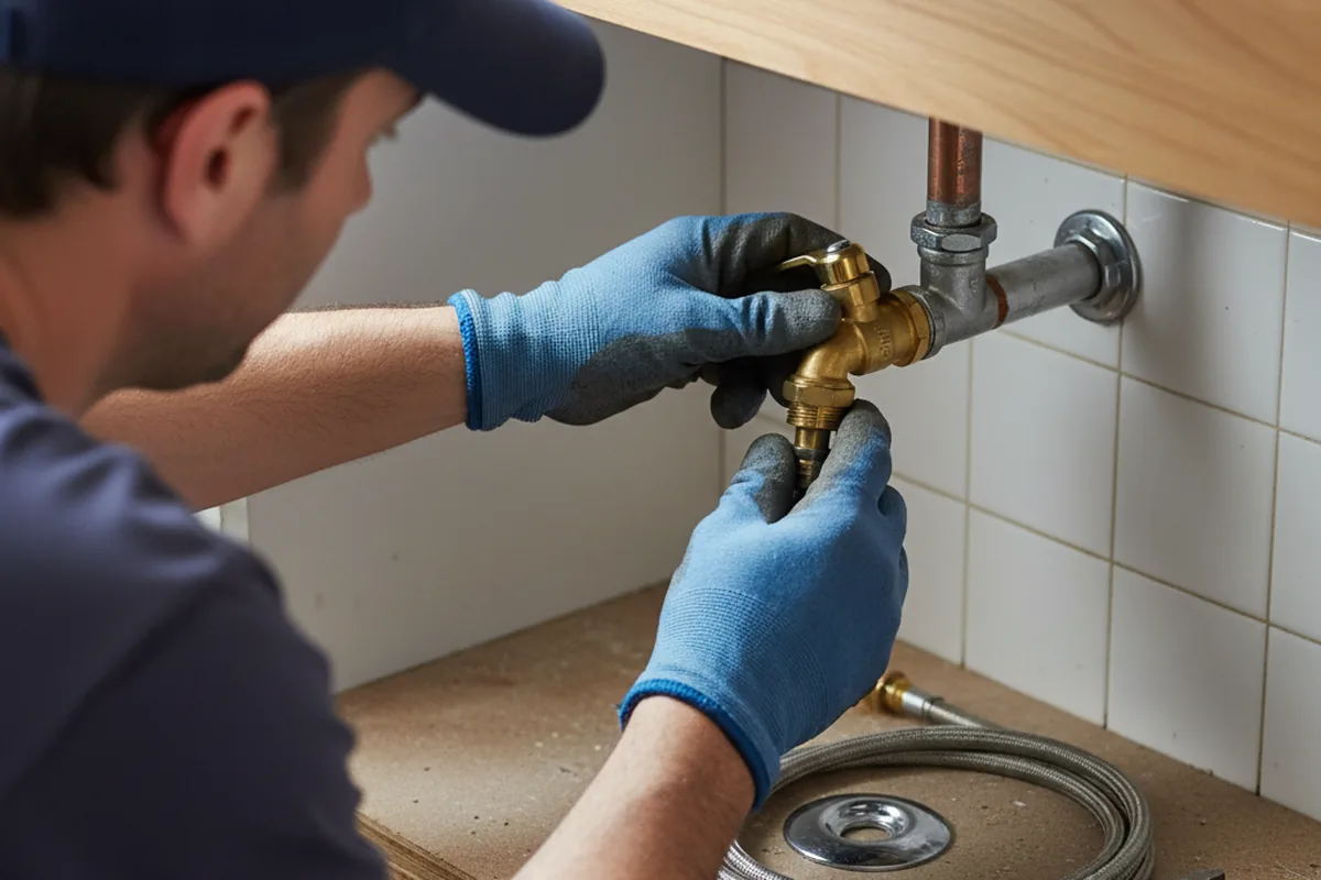 Shutoff valve and fitting work during Repiping in Neptune